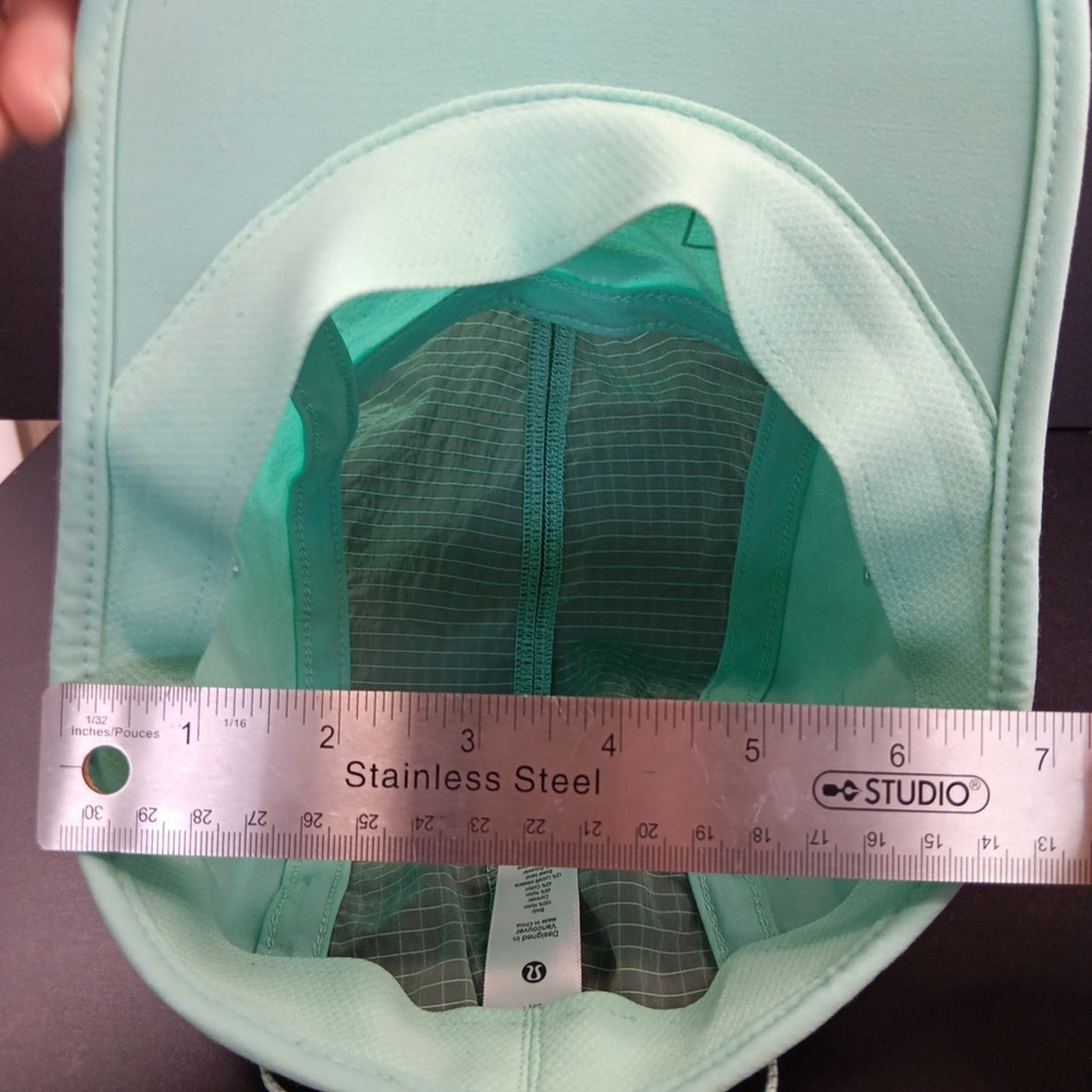 Size Small To Medium Lululemon Drawcord Hiking Cap Womens Wild Mint Dewy - Picture 12 of 12